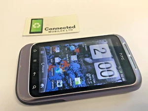 HTC Wildfire S A510e Lilac (Unlocked) Android 2.3 Smartphone Fully Working - Picture 1 of 10