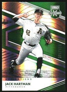 2020 Elite Extra Edition Aspirations Green #115 Jack Hartman /499