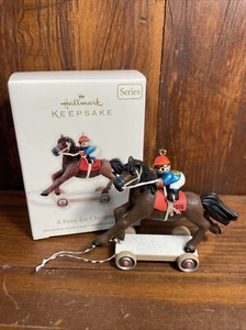 Hallmark Keepsake 2010 A Pony For Christmas #13 in Serie Ornament Pferd - Bild 1 von 7