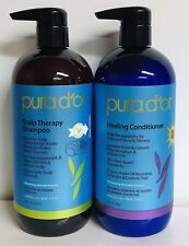 Purador ~ Scalp Therapy Shampoo & Healing Conditioner w/ Argan Oil 24 fl oz Each