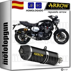 ARROW TUBO ESCAPE HOMOLOGADO RACE-TECH ALUMINIO NEGRO C YAMAHA XJR 1300 2014 14 - Imagen 1 de 5