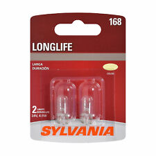 Sylvania 34476 168 Long Life Miniature Clear Bulb 168LL BP2 2-Pk. -