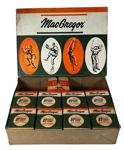 Vintage MacGregor #97 Display Case of 8 Official League Sealed in Box Baseballs - Picture 1 of 15