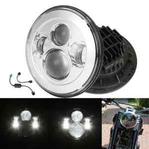 Faro LED de 7"" PUNTO para Yamaha V-Star XVS 650 950 1100 1300 Classic Stryker - Imagen 1 de 12
