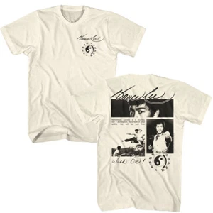 Bruce Lee Martial Arts Remember Sucess Is A Journey Walk On Men's T Shirt - Picture 1 of 9