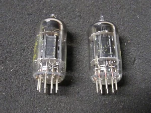 Raytheon 12AU7 Black Plate Tubes (2) - Picture 1 of 7