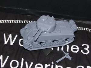 Flames Of War USA 1/100 M4A3 R3 Sherman Zippo Tank 15mm FREE SHIPPING - Picture 1 of 2