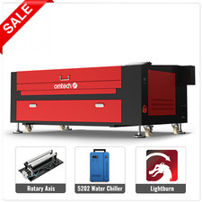 OMTech AF2440-100E 100W CO2 Laser Engraver Cutter with Basic Accessories A