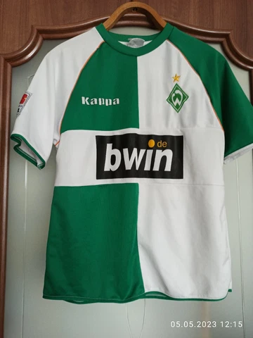 Werder Bremen #10 Diego Ribas football shirt, soccer jersey kappa size XS Cover