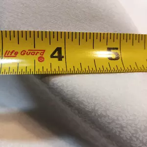 Edredón trasero blanco sobre blanco pequeño estampado floral de algodón 92 ancho 2 yardas - Imagen 1 de 3