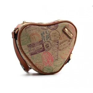 alviero martini borsa tracolla love cuore safari denim nera heart borse bag bags - Imagen 1 de 10