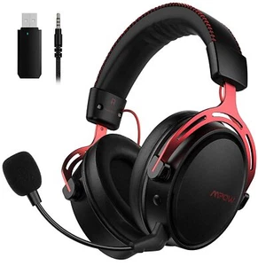Mpow Air 2.4GHz Wireless Gaming Headset PS4 Headset with Stereo Surround Sound - Picture 1 of 9