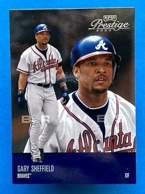 2003 Playoff Prestige Gary Sheffield #99 - Image 1 of 2
