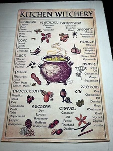 "Impresión en lienzo Kitchen Witchery 35,25"" x 22,75""" - Imagen 1 de 4