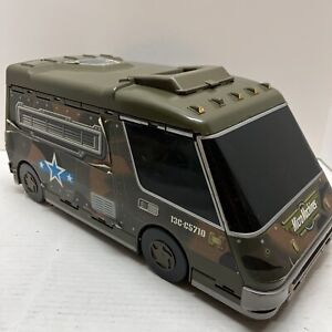 Micro Machines SUPER CITY ARMY CAMO VAN MILITARY FOLD OUT 90’s Retro Playset