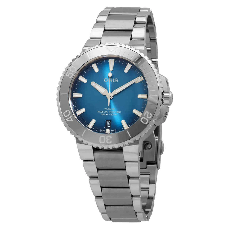Oris Aquis Blue Men's Watch - 01 733 7732 4155-07 8 21 05PEB