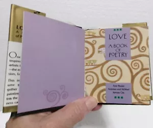1992 LIEBE EIN GEDICHTBUCH Miniaturbuch von Armand Eisen Gustav Klimt Rosenthal - Bild 1 von 10