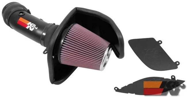 K&N Air Intake System TYPHOON For DODGE CHALLENGER HELLCAT SC 17-18 69-2553TTK - Image 1 of 1