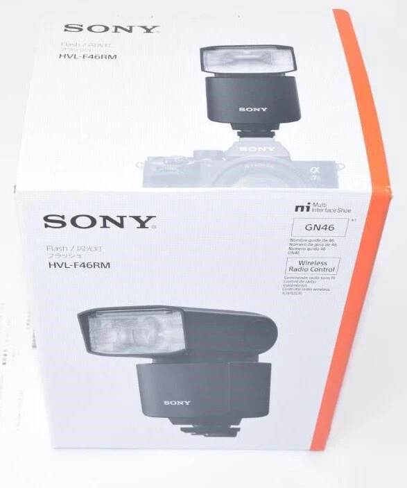 SONY HVL-F46RM Wireless Radio Control Flash w/ Tracking NEW - Image 1 of 1
