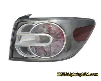 Conjunto de lámpara de luz trasera lateral derecha TYC para modelos Mazda CX-7 2010-2012 Foto 1 de 3
