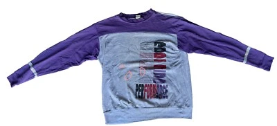 Camisa Top Para Hombre Vintage Años 90 Mezcla Algodón Spalding Manga Larga Talla Grande L Gris Foto 1 de 4