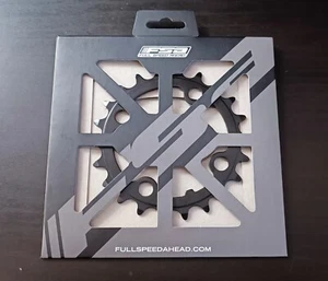 FSA MTB mountain bike bicycle steel chainring 64 BCD 4 holes bolts black 22T NEW - Picture 1 of 4