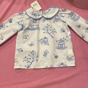 THE BEAUFORT BONNET COMPANY Maude’s Pagoda Shirt Size 5 NWT - Picture 1 of 12