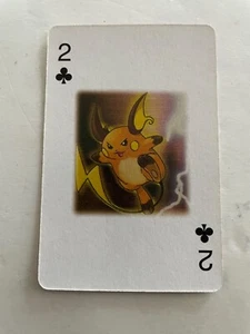 Raichu 2- Pokemon Playing Cards 25th Anniversary Japanese Pocket Monsters  - Picture 1 of 2