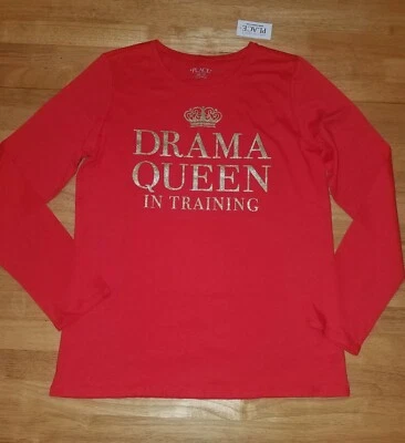 NEW--TCP PLACE GIRLS DRAMA QUEEN  LONG SLEEVED SHIRT--SIZE XXL 16 - Image 1 of 2