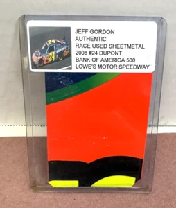 Jeff Gordon Race Used Sheet metal 2008 Bank of America 500 #24 Nascar (D1) - Bild 1 von 1
