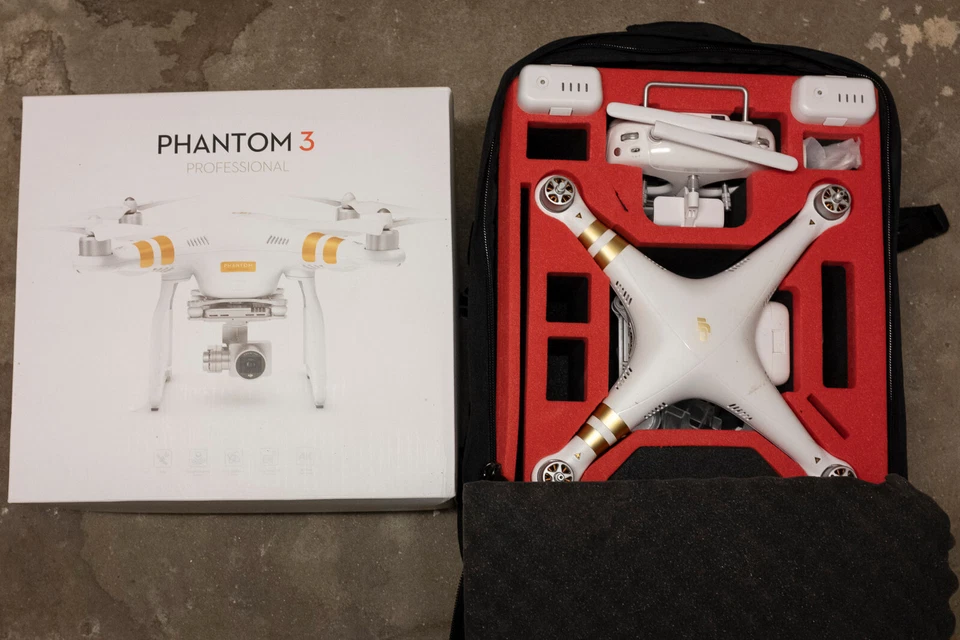 DJI Phantom 3 Professional mit Zubehör - Bild 1 von 1