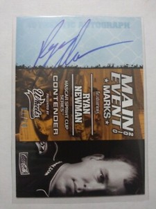 2010 Wheels Main Event Autograph Blue Ryan Newman 01/20