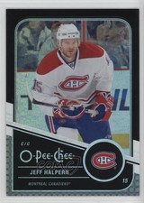 2011-12 O-Pee-Chee Rainbow Foil Black Border /100 Jeff Halpern #92