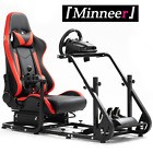 Minneer G29 Sim Cockpit Fit Logitech G920 G923 Racing Wheel Stand With Seat