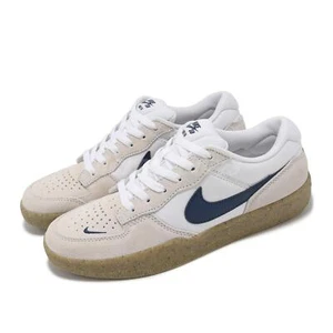 Nike SB Force 58 White Light Brown Gum Men Skate Boarding Casual Shoe CZ2959-100 - Picture 1 of 8
