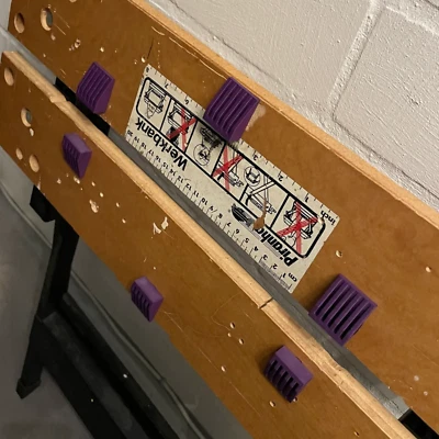 BLACK+DECKER 8 x Vice Grip Clamp Pegs For Black & Decker Workmate WM625 WM225 WM747 WM750