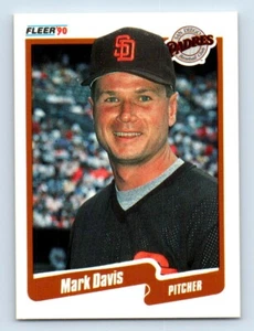 1990 Fleer Canadian Mark Davis San Diego Padres #155 - Picture 1 of 2