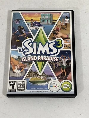 The Sims 3 Island Paradise DVD-ROM PC Win Mac Complete In Box Activation Key - Image 1 of 3