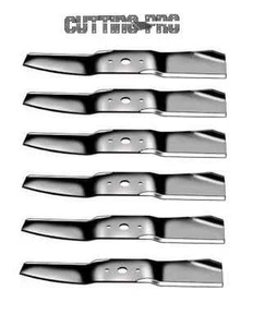 6 Pack Blades Replaces Cub Cadet 742-3025 759-3825 742-3019 for 48" Deck - Picture 1 of 1