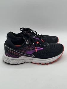 Brooks Adrenaline GTS 19 Damengröße 7,5 Weite D Laufschuhe Turnschuhe schwarz - Bild 1 von 10
