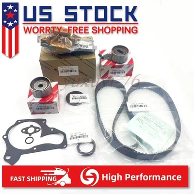 OEM Timing Belt W/ Water Pump Kit For Toyota Camry Celica MR2 L4 2.0/2.2L 3SFE - Image 1 of 4