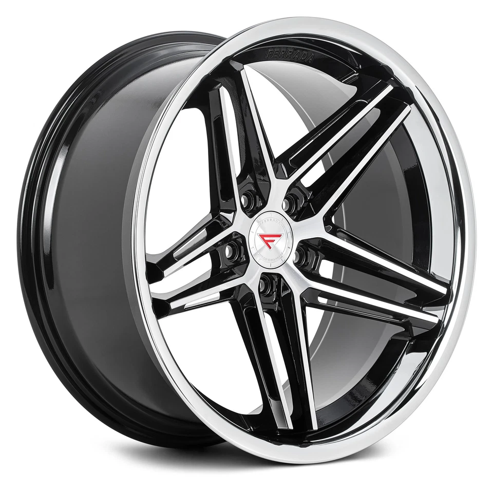 Ferrada CM1 Wheel 20x10 (28, 5x112, 66.56) Black Single Rim - Image 1 of 4