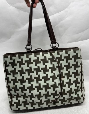 Bolso de hombro Glenda Gies verde marrón para mujer Foto 1 de 4