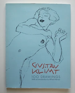 Dover Fine Art, History of Art Series 100 Drawings by Gustav Klimt Book 1972 - Picture 1 of 6