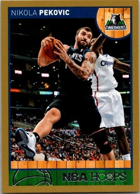 2013-14 Hoops #207 Nikola Pekovic Gold - Image 1 of 2