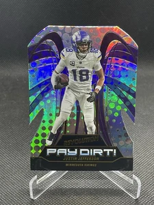 2025 Panini Revolution Paydirt! #15 Justin Jefferson Vikings - Picture 1 of 2