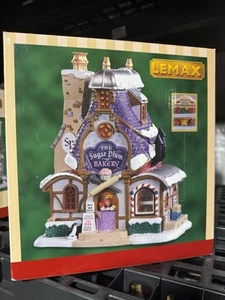 Lemax The Sugar Plum Bakery Lighted Village House 2019 Boxed 95531 - Picture 1 of 2