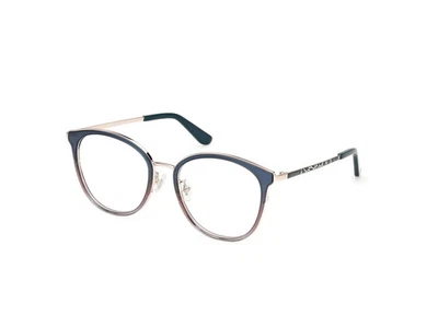 Marco óptico plástico redondo turquesa GUESS GU50201-D 092 53-18-140 Foto 1 de 2