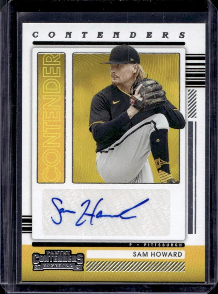 2021 Contenders Sam Howard Auto #CA-SH Pirates - Image 1 of 2