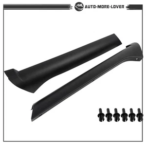 Left & Right Windshield Outer Trim Pillar Molding For Land Rover Discovery 99-04 - Picture 1 of 12